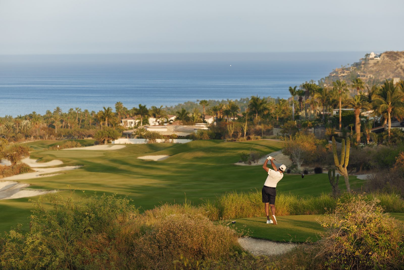 El Ocean Course de Jack Nicklaus, con el Mar de Cortés de fondo · Foto: Palmilla Golf Club